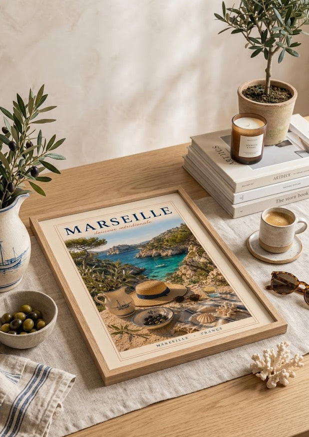 Marseille – Affiche "Douceur Méridionale"
