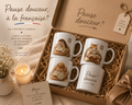 Coffret "Pause Douceur" — Les 4 mugs illustrés