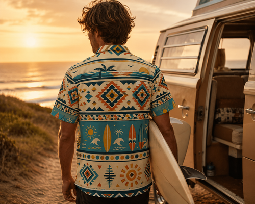 chemise california vintage