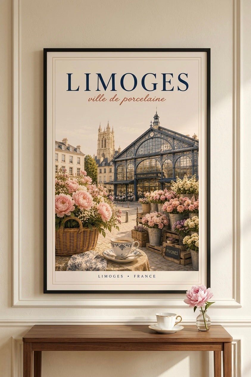 Limoges – Affiche “Ville de Porcelaine”