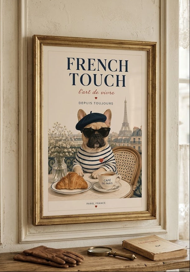 French Touch – Affiche "L'Art de Vivre"